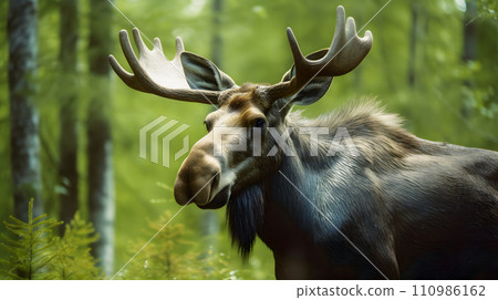 wild elk 110986162