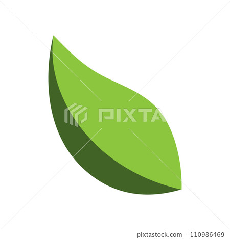Green leaf icon Green leaf icon 110986469