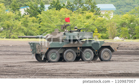 Ground Self-Defense Force Type 16 Mobile Combat Vehicle loaded with ammunition 110987007