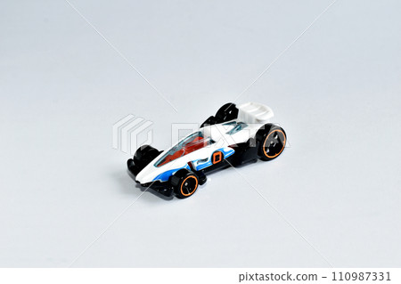 Racing sports car, top view. Racing sports car, top view. 110987331