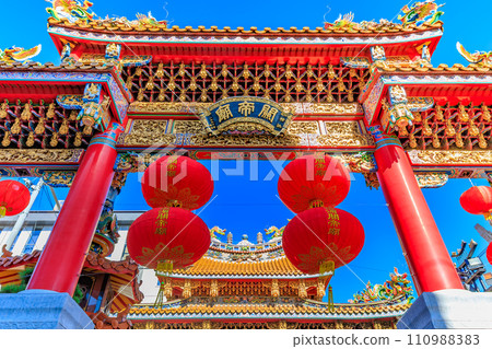 Kanagawa Prefecture, Yokohama City, Yokohama Chinatown (Yokohama Kanteibyo) Kanagawa Prefecture, Yokohama City, Yokohama Chinatown (Yokohama Kanteibyo) 110988383