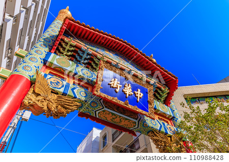 Kanagawa Prefecture, Yokohama City, Yokohama Chinatown (Suzakumon) Kanagawa Prefecture, Yokohama City, Yokohama Chinatown (Suzakumon) 110988428