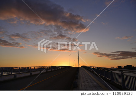 Sunrise scenery Sunrise scenery 110989123