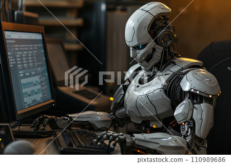 使用人工智慧進行機器人編程 AI 生成圖像 使用人工智慧進行機器人編程 AI 生成圖像 110989686