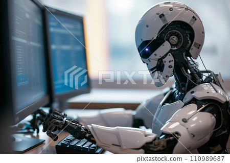 使用人工智慧進行機器人編程 AI 生成圖像 110989687