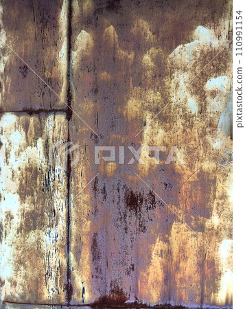 Rusty metal background with streaks of rust. Corroded metal background. Rust stains. Rusty corrosion. Rusty metal background with streaks of rust. Corroded metal background. Rust stains. Rusty corrosion. 110991154