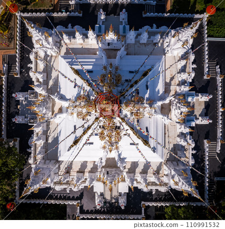 wat phra that si mueang pong temple in Chiang Mai, Thailand 110991532