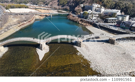 山口縣岩國市風景區【錦帶橋】無人機空拍_No22 110991561