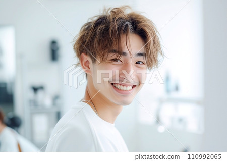 棕髮帥哥/髮型“AI生成圖像” 110992065