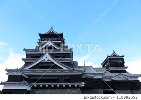 熊本城塔 熊本縣 熊本市 熊本城塔 熊本縣 熊本市 110992352