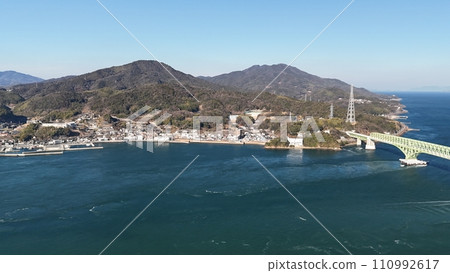 Ohata Seto [Suo Oshima Bridge] Drone aerial photography_No18 110992617