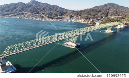 Ohata Seto [Suo Oshima Bridge] Drone aerial photography_No26 110992655
