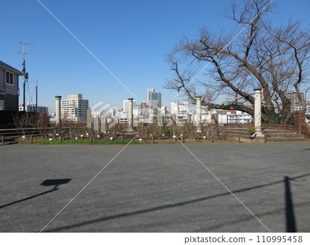 橫濱市中區元町百段公園俯瞰橫濱地標塔 橫濱市中區元町百段公園俯瞰橫濱地標塔 110995458