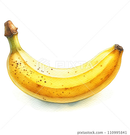 banana with sugar spots 110995841