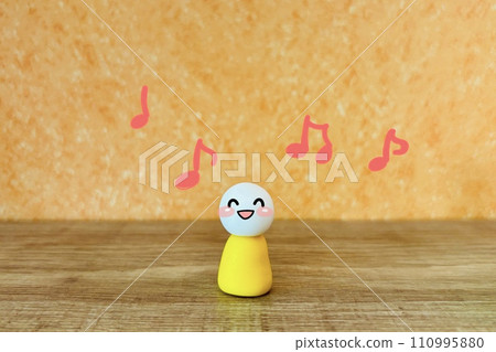 A happy and positive person who enjoys singing. 110995880