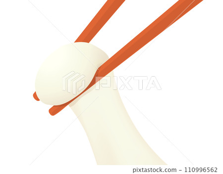 伸展的軟年糕的插圖 110996562