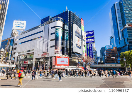 Shibuya scramble intersection Shibuya scramble intersection 110996587