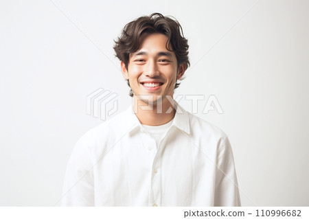 笑容燦爛的帥哥“AI生成圖像” 110996682