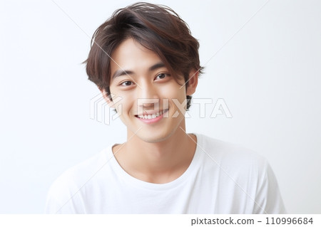 皮膚美麗、笑容帥氣的年輕人“AI生成圖像” 皮膚美麗、笑容帥氣的年輕人“AI生成圖像” 110996684