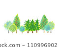 Row of trees 110996902