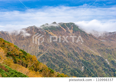 Japan's 100 Famous Mountains Sorakidake Climb Ikeyama Ridge Route Kumazawadake Japan's 100 Famous Mountains Sorakidake Climb Ikeyama Ridge Route Kumazawadake 110998337