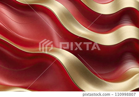 Red and Gold wave texture Red and Gold wave texture 110998807
