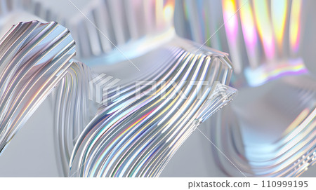 Abstract silver texture with iridescent shine Abstract silver texture with iridescent shine 110999195