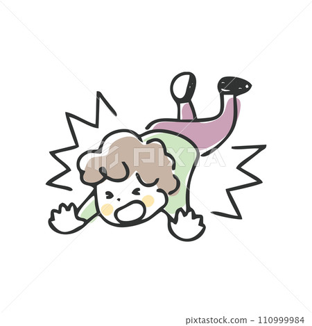 孩子跌倒、受傷 110999984