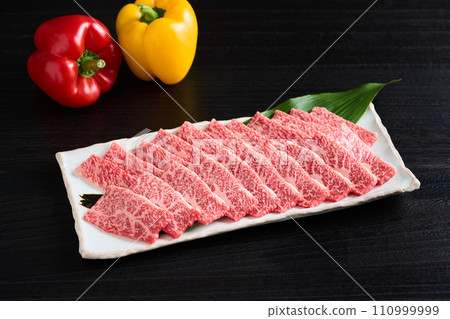 Domestic wagyu beef marbled meat for yakiniku 110999999