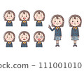 穿制服的女生表情合輯 111001010