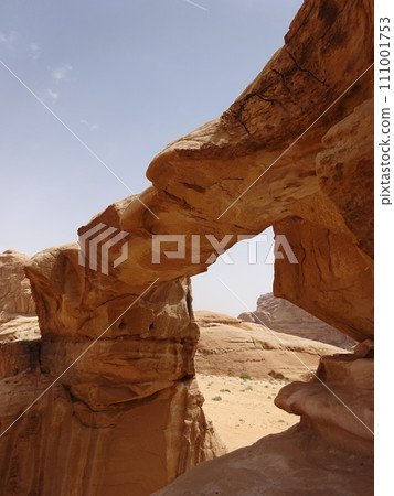 Wadi Rum Ummflus Stone Bridge, Jordan 111001753