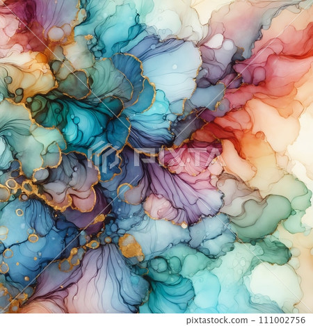 Fluid alcohol watercolor Fluid alcohol watercolor 111002756