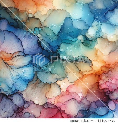 Fluid alcohol watercolor Fluid alcohol watercolor 111002759