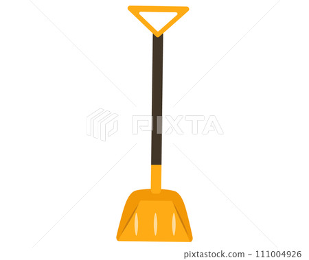 雪鏟。向量圖 111004926