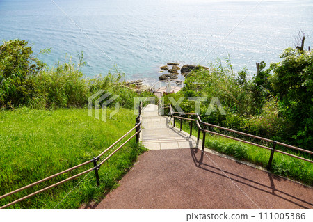 日本大陸最西端的神崎鼻公園 日本大陸最西端的神崎鼻公園 111005386