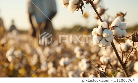 Harvesting Cotton in the Fields Harvesting Cotton in the Fields 111005764