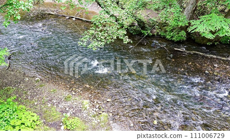 栃木縣日光市湯瀧瀑布周圍的河流 栃木縣日光市湯瀧瀑布周圍的河流 111006729