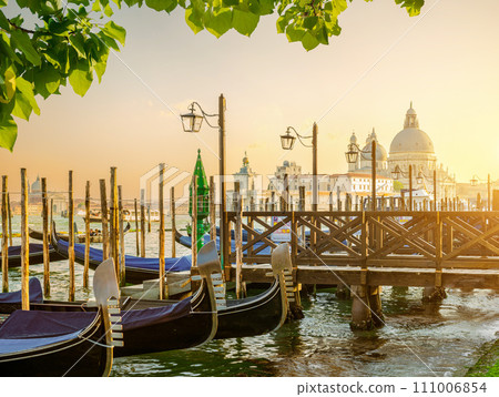 Beautiful Venetian sunset 111006854