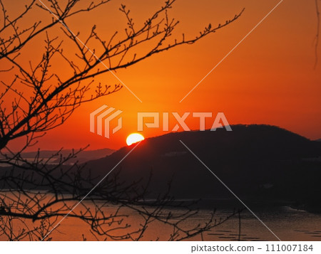 從萬葉岬看到的播磨灘夜景 111007184