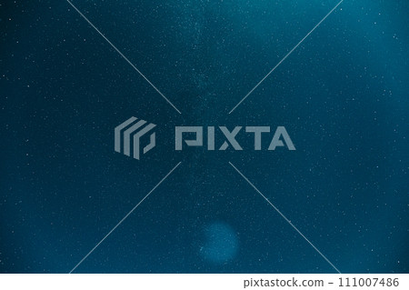 Blue color background Real Night Sky Stars With Milky Way Galaxy. Natural Starry Sky Background Blue color background Real Night Sky Stars With Milky Way Galaxy. Natural Starry Sky Background 111007486