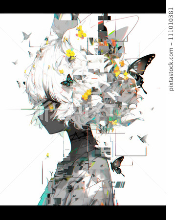 Pale colors and a girl who seems to disappear 111010381