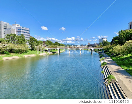 藍天映襯下的大戶川風景〈從櫻城橋/愛知縣岡崎出發〉 藍天映襯下的大戶川風景〈從櫻城橋/愛知縣岡崎出發〉 111010433