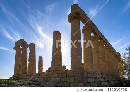 The greek temple ruins 111010768