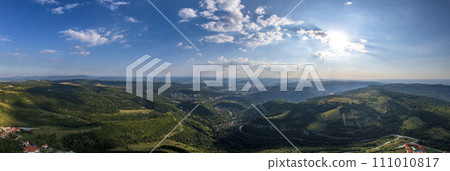 hills near city 111010817