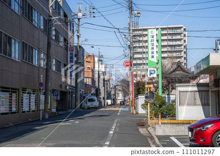 Street view in front of Toyohashi Station in Toyohashi City (Aichi Prefecture) Street view in front of Toyohashi Station in Toyohashi City (Aichi Prefecture) 111011297
