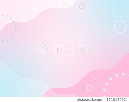 春粉色淺藍色波普波普框架 春粉色淺藍色波普波普框架 111012032