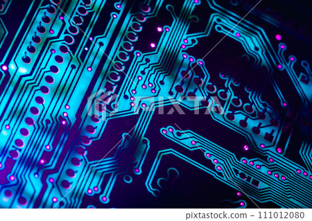 Electronic circuit board close up, background with circuit board Electronic circuit board close up, background with circuit board 111012080