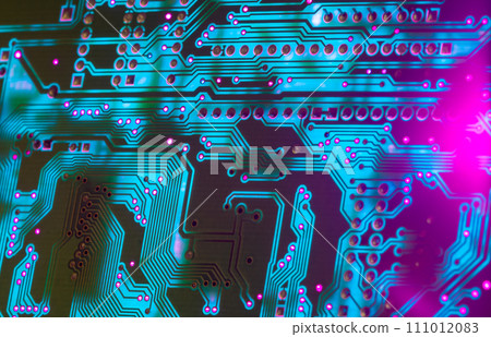 Electronic circuit board close up, background with circuit board Electronic circuit board close up, background with circuit board 111012083