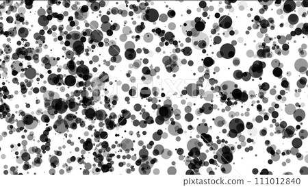Black particles on a white background Black particles on a white background 111012840