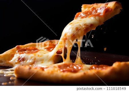 起司融化的披薩 5 AI 生成圖像 111018549